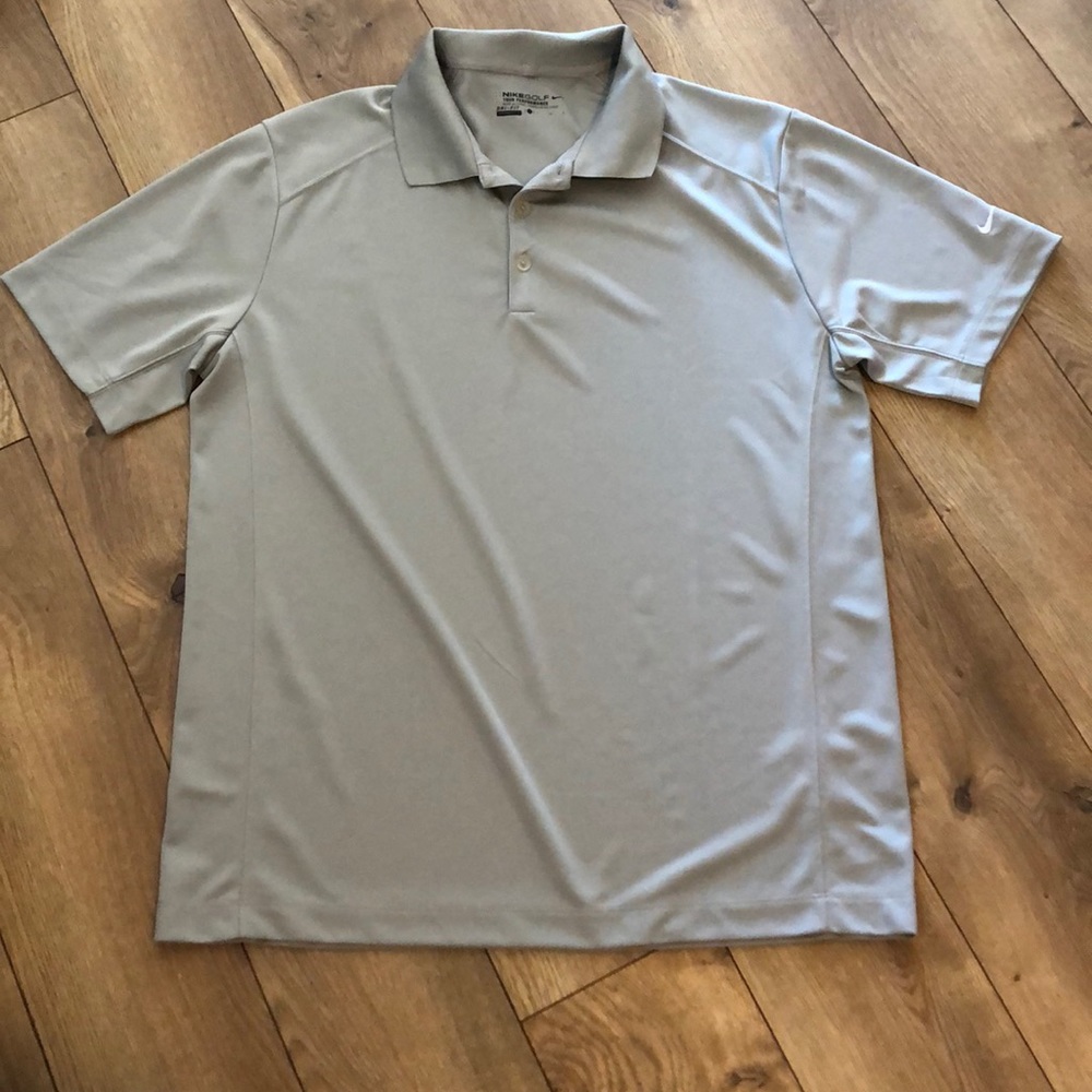 Men’s Nike Pro Golf Polo - size Large - Gray